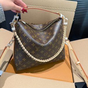 LOUIS VUITTON MULTIPASS BAG MONOGRAM BROWN 27CM