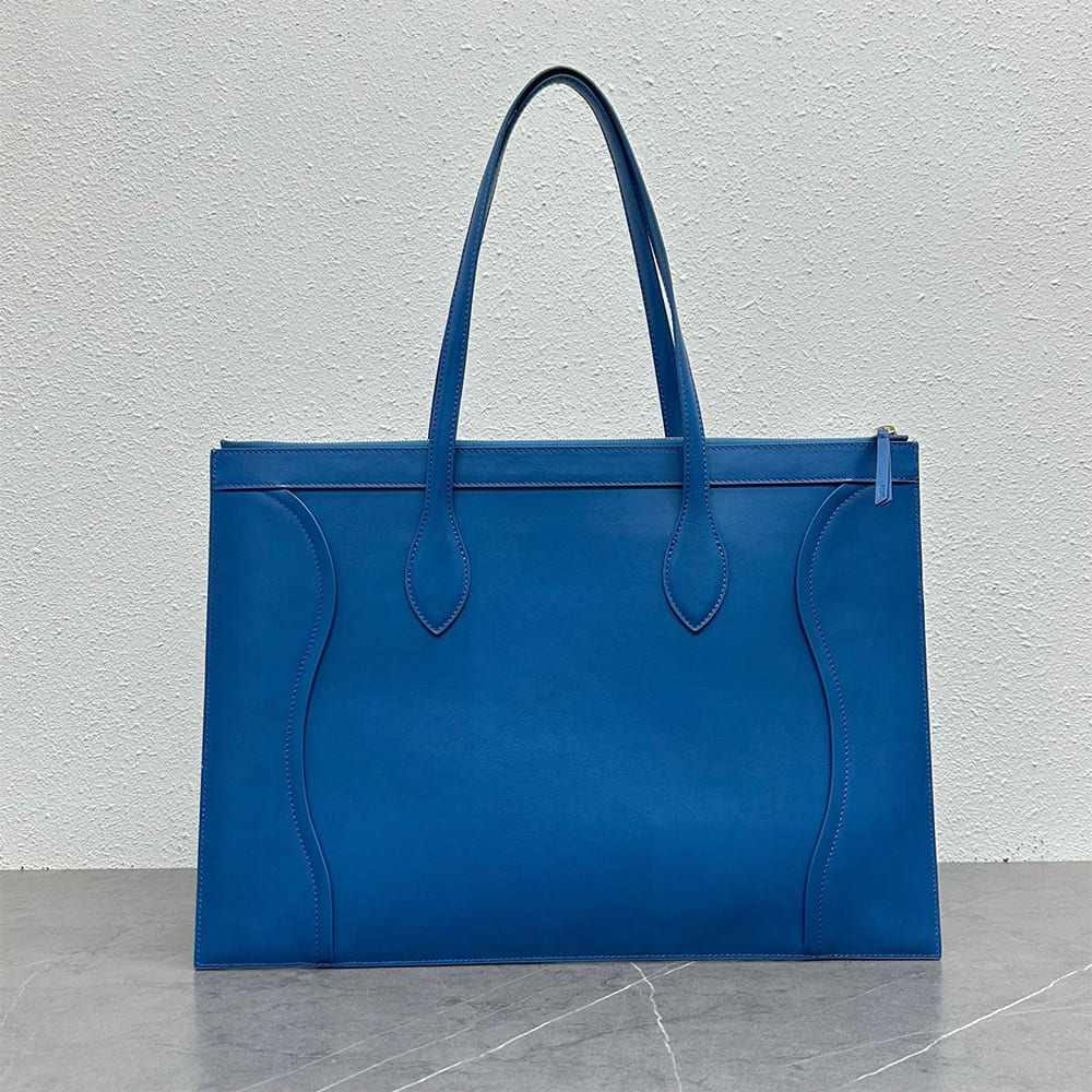 CLINE FLAT CABAS NEW LUGGAGE IN GLOSSY CALFSKIN CLINE FLAT CABAS NEW LUGGAGE IN GLOSSY CALFSKIN