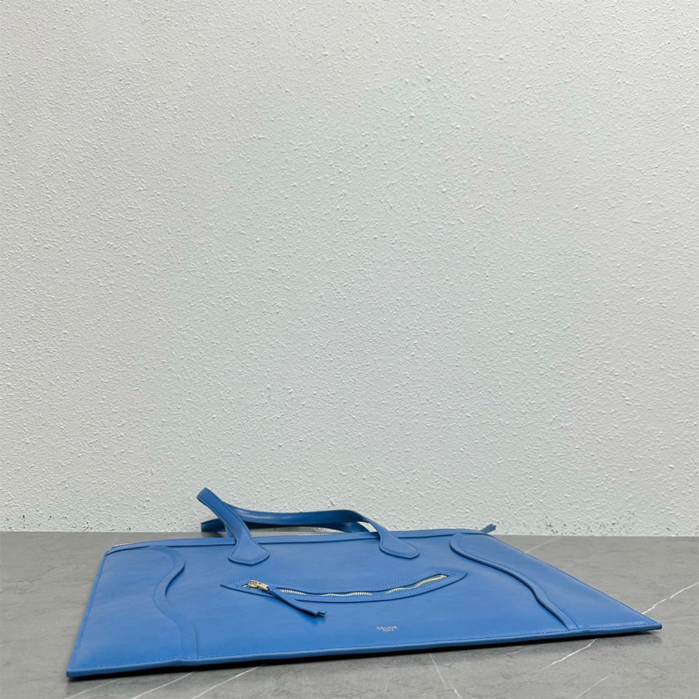 CLINE FLAT CABAS NEW LUGGAGE IN GLOSSY CALFSKIN CLINE FLAT CABAS NEW LUGGAGE IN GLOSSY CALFSKIN