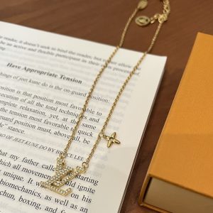 LOUIS VUITTON LV ICONIC ENAMEL NECKLACE GOLD