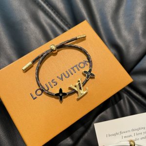 LOUIS VUITTON LV ICONIC BRACELET MONOGRAM BROWN