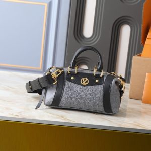 LOUIS VUITTON NANO LV BIKER GRAY 23CM