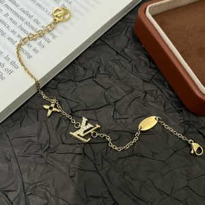 LOUIS VUITTON LV ICONIC ENAMEL BRACELET GOLD