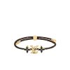LOUIS VUITTON LV ICONIC BRACELET MONOGRAM BROWN