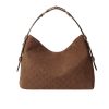 GUCCI BEATRIX LARGE TOTE BAG BROWN 40CM