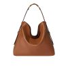 GUCCI BEATRIX LARGE TOTE BAG BROWN LEATHER