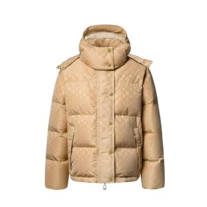 LOUIS VUITTON MONOGRAM PUFFER JACKET BEIGE 1AIOZF