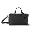 LOUIS VUITTON SPEEDY P9 BANDOULIÈRE 40 BLACK 40CM