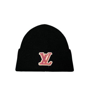 LOUIS VUITTON ONLY LV BEANIE BLACK