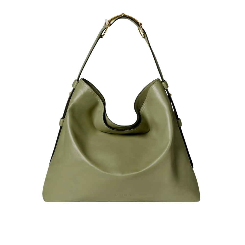 GUCCI BEATRIX LARGE TOTE BAG SAGE GREEN LEATHER 40CM GUCCI BEATRIX LARGE TOTE BAG SAGE GREEN LEATHER 40CM
