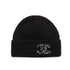 CHANEL KNIT BEANIE IN BLACK