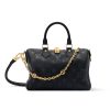 LOUIS VUITTON SPEEDY BANDOULIÈRE 25 BLACK 25CM