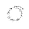 LOUIS VUITTON LV SAILOR MEDIUM BRACELET SILVER