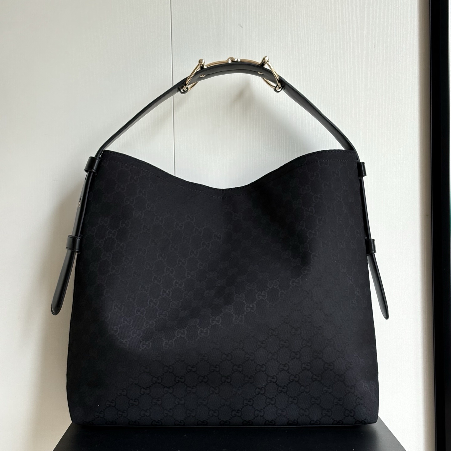 GUCCI BEATRIX LARGE TOTE BAG BLACK 40CM GUCCI BEATRIX LARGE TOTE BAG BLACK 40CM