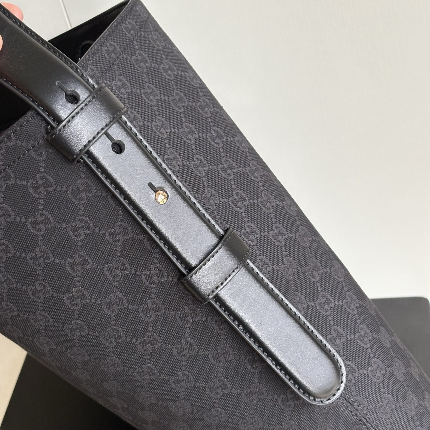 GUCCI BEATRIX LARGE TOTE BAG BLACK 40CM GUCCI BEATRIX LARGE TOTE BAG BLACK 40CM