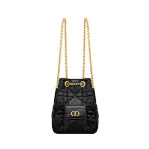 Dior Small Dior Caro Multicarry Backpack with Chain(HIGH-END GRADE)
