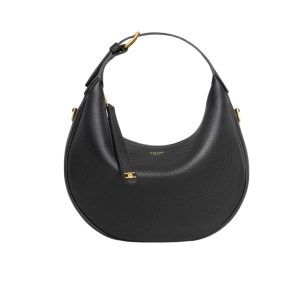 CELINE TEEN LULU IN SUPPLE GRAINED BLACK 20CM 120723DPJ 38NO