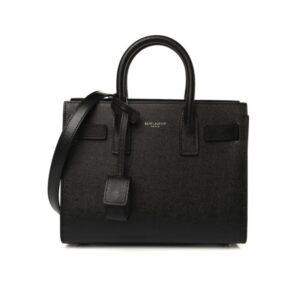 Saint Laurent Sac De Jour Baby In Grained Black 26Cm