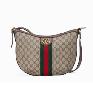 Gucci Ophidia GG Small Shoulder Bag Beige And Ebony 30Cm 598125 9IK3T 8745
