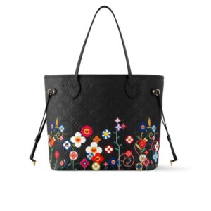 Louis Vuitton X Takashi Murakami Superflat Neverfull MM Black 31Cm M13675