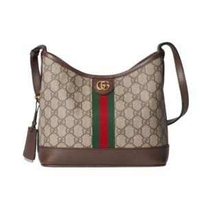 Gucci Ophidia GG Small Shoulder Bag Beige And Ebony 33Cm 781402 96IWG 8745