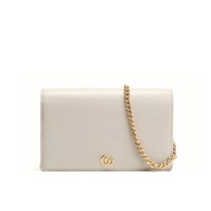 Gucci GG Marmont Wallet On Chain White 20Cm