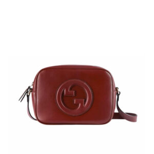 Gucci Blondie Mini Shoulder Bag Rosso Ancora Red 20Cm 820429 AAEDB 6207