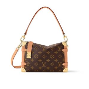 Louis Vuitton Side Trunk Monogram Brown 21Cm M46358