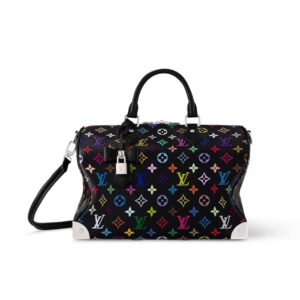 Louis Vuitton X Takashi Murakami Speedy Soft Black 30Cm