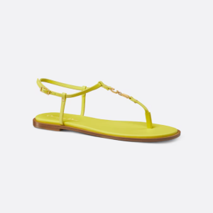 Dior Dioriviera C'est Dior Thong Sandal Yellow