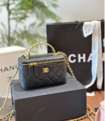 CHANEL Vanity Case - Black Version