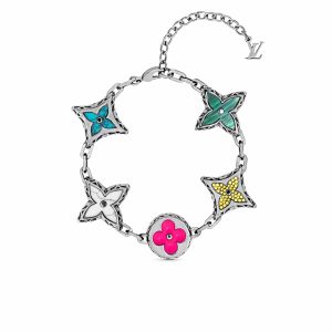 LOUIS VUITTON MONOGRAM BIG PARTY BRACELET M0955A