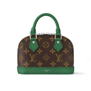 Louis Vuitton Mini Alma Monogram Canvas Mix With Green 18Cm M83204