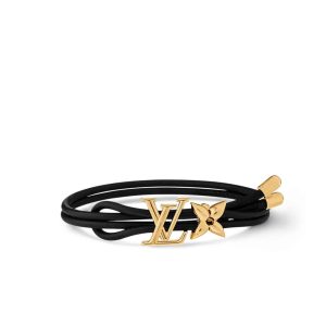 LOUIS VUITTON BLOOM BRACELET BLACK M8142Z