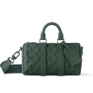 Louis Vuitton Keepall Bandoulière Dark Green 25Cm M24432