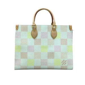 Louis Vuitton Onthego MM Damier Canvas Peach 33Cm