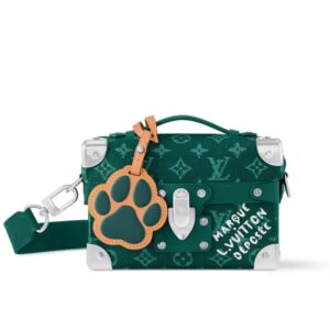 Louis Vuitton Soul Trunk Bag Green 19Cm M12686