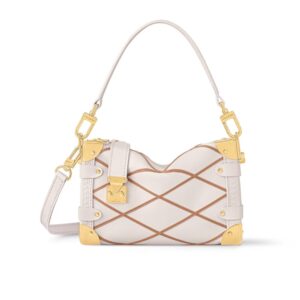 Louis Vuitton Side Trunk PM Creme Noisette 18Cm M25216