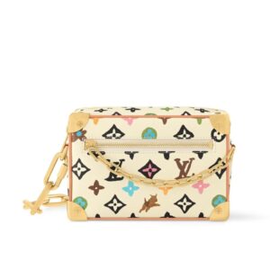 Louis Vuitton Mini Soft Trunk Monogram Craggy Coated Canvas Vanilla 18Cm M25132