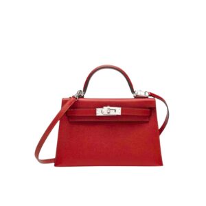Hermès Mini Kelly Red 19Cm