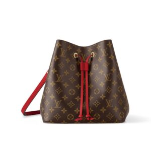 Louis Vuitton Neonoe MM Bag Red 26Cm M44021