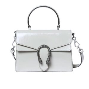 Gucci Dionysus Small Top Handle Bag White 24Cm