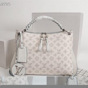 Louis Vuitton Monogram Mahina Beaubourg Mm Hobo