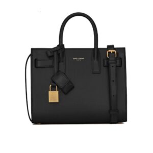 Saint Laurent Sac De Jour Baby In Grained Black 32Cm 717448DTI0W1000