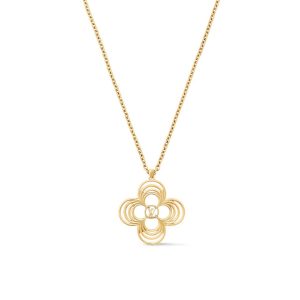 LOUIS VUITTON LV BREEZE PENDANT GOLD M02805