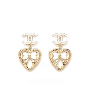 CHANEL EARRINGS WITH CC LOGO ABF305 B19851 NAFGV