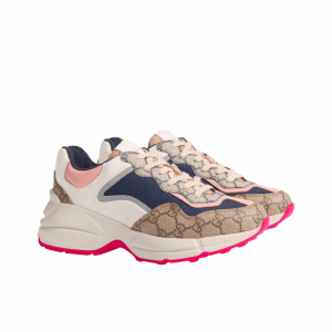 Gucci WMNS GG Rhyton Beige White Pink 620185 99WF0 4371