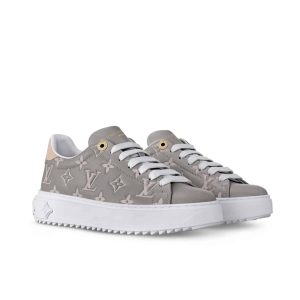 LOUIS VUITTON TIME OUT SNEAKER GREY 1AGUVW