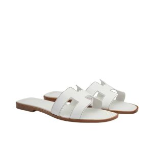 Hermes Oran Sandal Blanc H021056Z 02350