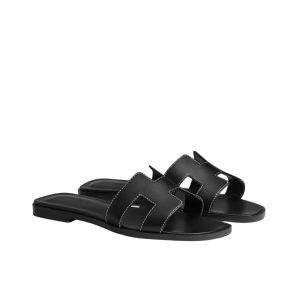 HERMES ORAN SANDAL NOIR H021056Z 01340